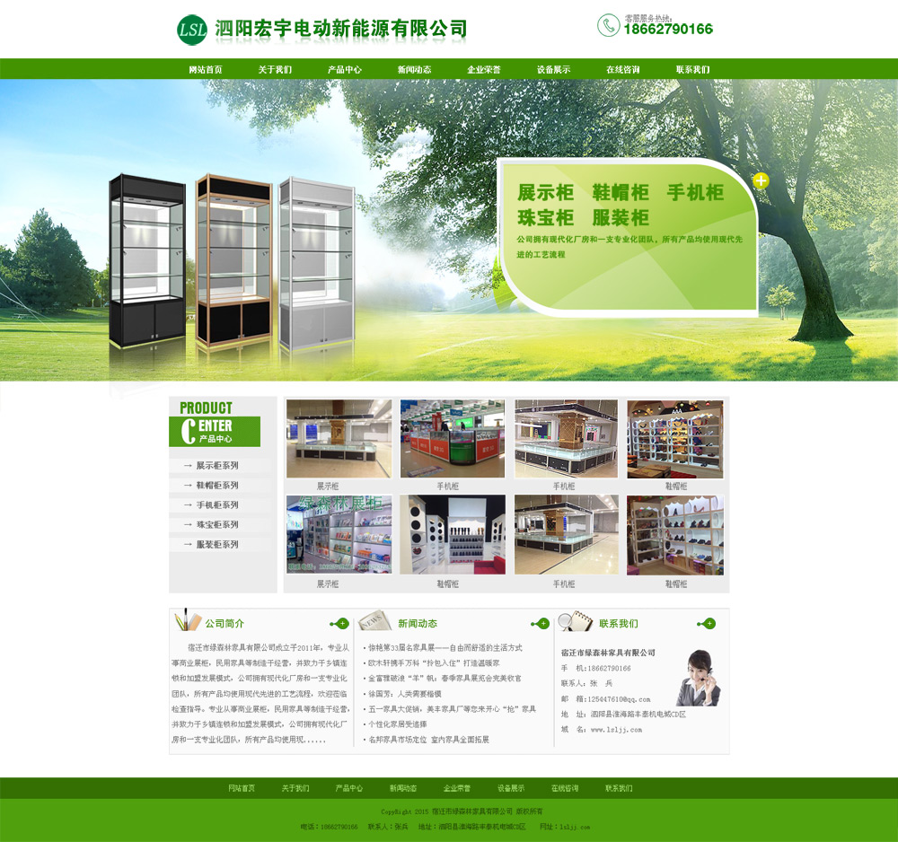 泗阳宏宇电动车网站建设案例